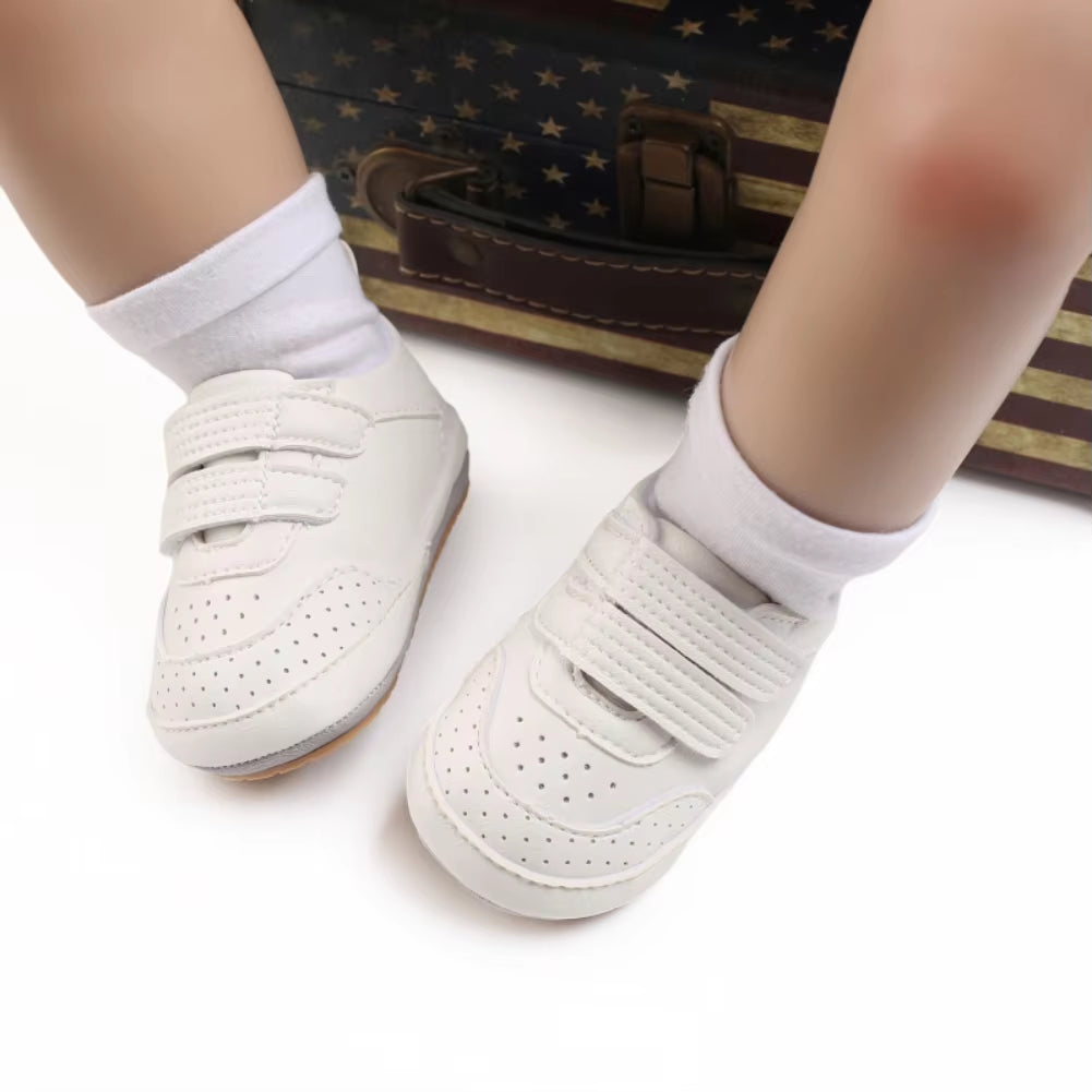 Autumn Newborn Casual Sneakers Toddler Baby Boy Girl Crib Sport Shoes Unisex Infant Kid Soft Sole First Walker 0-18M